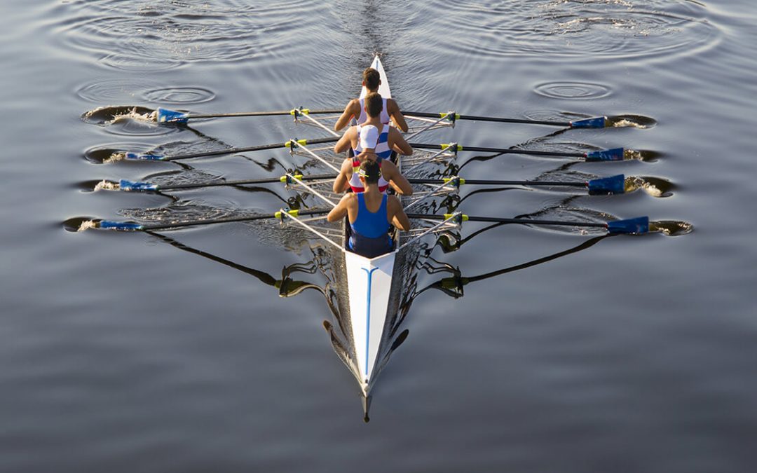 Rowing | Working Together | Paddles Up